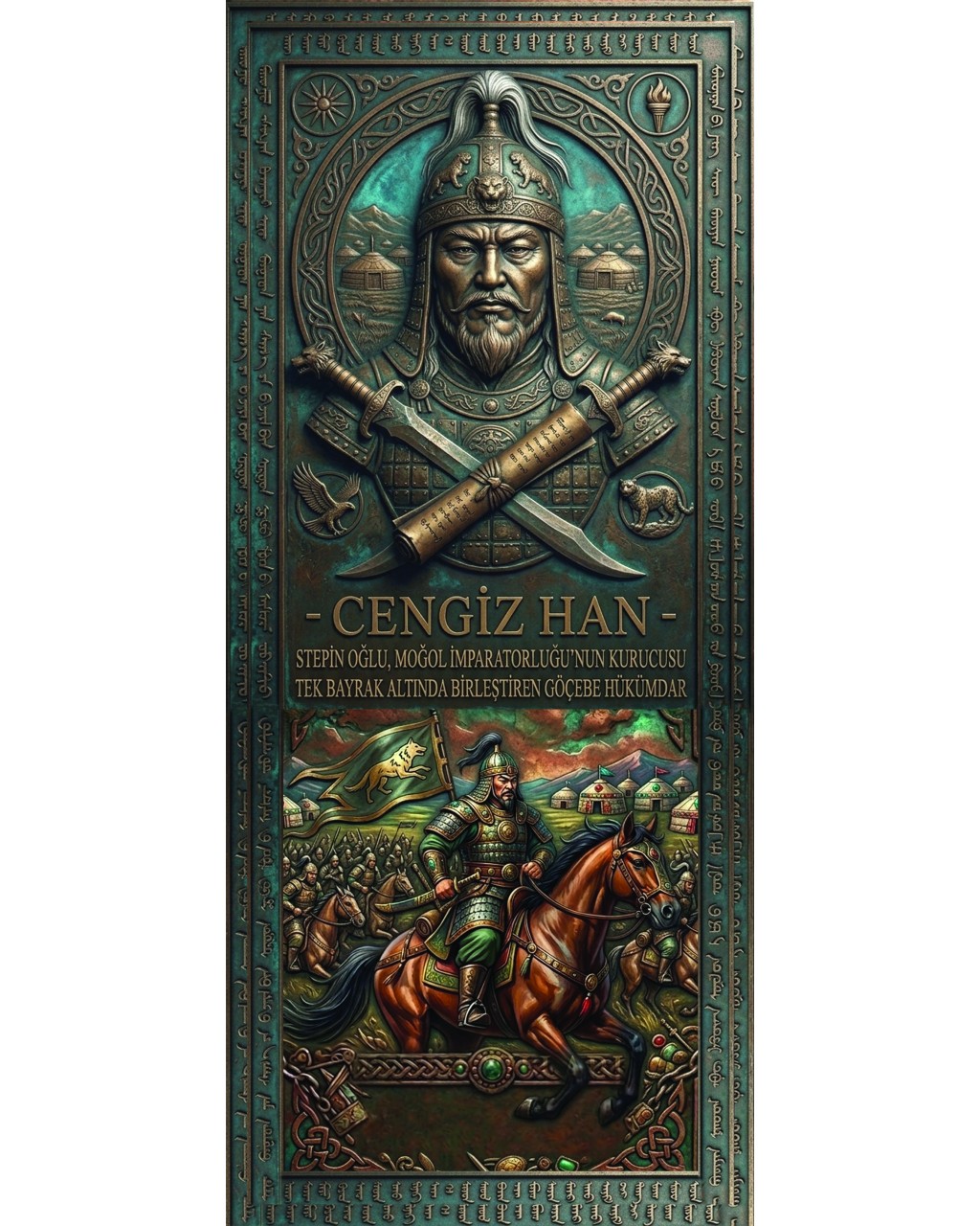 TARİHTEKİ BÜYÜK HAKANLAR-İMPARATORLAR  KİTAP AYRACI SETİ